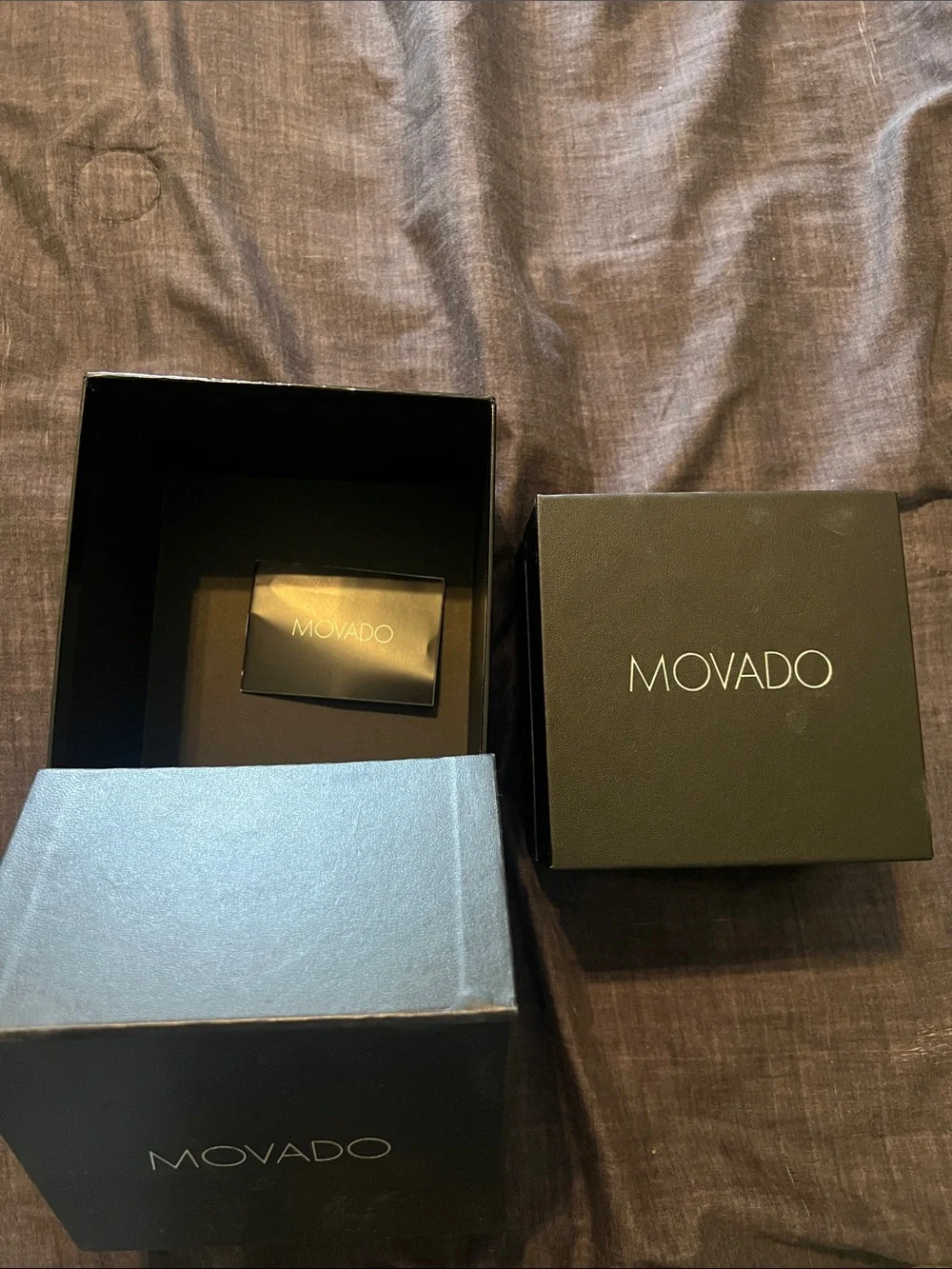 Men’s Movado Two-Tone Gold and Silver Museum Dial Wristwatch